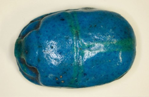 Scarab, Egypt, New Kingdom, Dynasties 18-20 (about 1550-1069 BCE). Creator: Unknown.