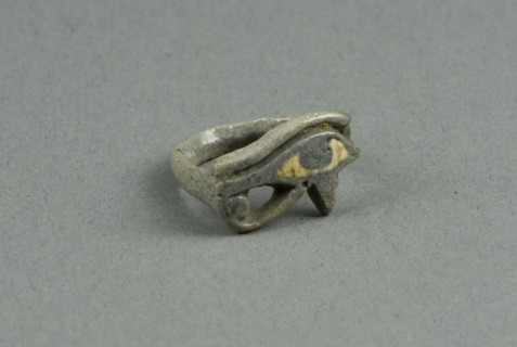 Eye of Horus (Wedjat) Finger Ring, Egypt, New Kingdom, Dynasty 18 (about 1350 BCE). Creator: Unknown.