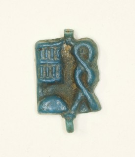 Plaque Amulet with the Name of the God Ptah, Egypt, Third Intermediate Period, Dynasty 21-25... Creator: Unknown.