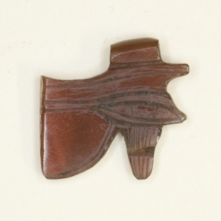 Eye of Horus (Wedjat) Amulet, Egypt, New Kingdom-Third Intermediate Period (about 1550-664 BCE). Creator: Unknown.