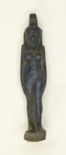 Amulet of the Goddess Isis, Egypt, Late Period-Ptolemaic Period (7th-1st century BCE). Creator: Unknown.