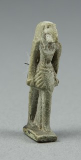 Amulet of the God Thoth, Egypt, Late Period, Dynasties 26-31 (664-332 BCE). Creator: Unknown.