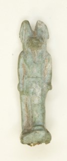 Amulet of the God Anubis, Egypt, Late Period, Dynasties 26-31 (664-332 BCE). Creator: Unknown.