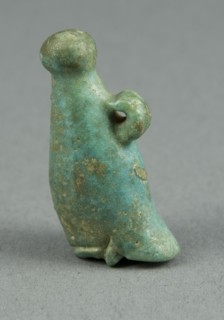 Amulet of the White Crown of Upper Egypt, Egypt, Late Period, Dynasty 26-31 (664-332 BCE). Creator: Unknown.