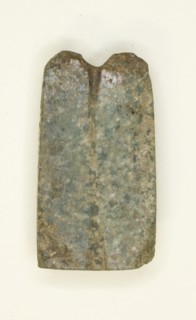 Amulet of Double Plumes, Egypt, Late Period, Dynasty 26-31 (664-332 BCE). Creator: Unknown.