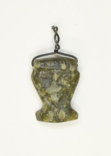 Amulet of the Goddess Hathor (?), Egypt, New Kingdom-Late Period (about 1550-332 BCE). Creator: Unknown.