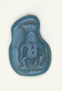 Amulet of the God Bes, Egypt, Third Intermediate Period, Dynasties 21-25 (about 1069-656 BCE). Creator: Unknown.