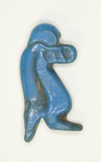 Amulet of the Goddess Tawaret (Thoeris), Egypt, New Kingdom, Dynasty 18 (about 1550-1295 BCE). Creator: Unknown.