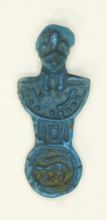 Amulet of a Menat Counterpoise with Lion-headed Goddess, Egypt, Third Intermediate Period-Late... Creator: Unknown.