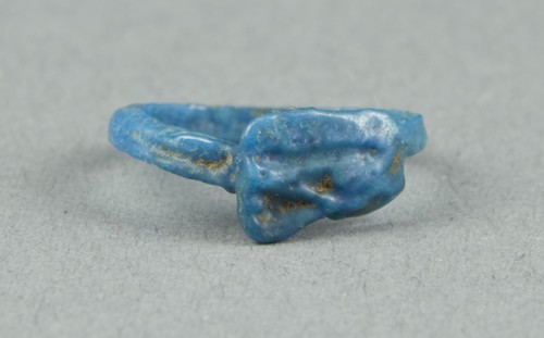 Eye of Horus (Wedjat) Finger Ring, Egypt, New Kingdom, late Dynasty 18 (about 1325 BCE). Creator: Unknown.