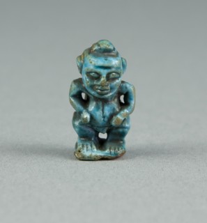 Amulet of the God Pataikos, Egypt, Third Intermediate Period-Late Period, Dynasties 25-31 (abt 747-. Creator: Unknown.