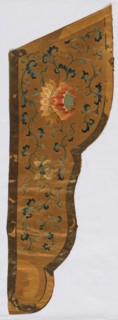 Temple banner, China, 1700/50, Qing dynasty (1644-1911). Creator: Unknown.