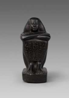 Statue of Shebenhor, Egypt, Late Period, Dynasty 26 (664-525 BCE). Creator: Unknown.