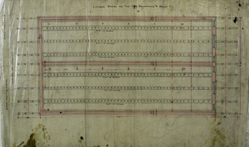J.M. Brunswick and Balke Company Lumber Dryer, Chicago, Illinois, c. 1883. Creator: Adler & Sullivan.