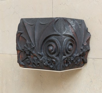 Chimney Piece from the Benjamin Lindauer House, Chicago, Illinois, 1885. Creator: Adler & Sullivan.
