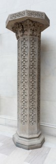 Garrick Theater, Chicago, Illinois, Exterior Column, 1891-92. Creator: Adler & Sullivan.
