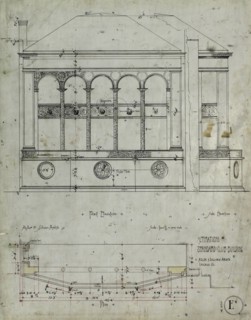 Standard Club Addition and Alterations, First Floor Plan, 06/21/1892. Creator: Adler & Sullivan.