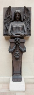 Winged Victory Figure, from the Cornice of the Title Guarantee Building, 1898. Creator: Julius R. Rollin.