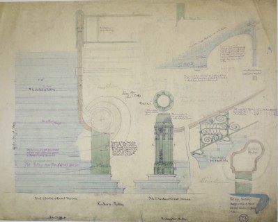 Rookery Building, Chicago, Illinois, Details, 1887. Creator: Burnham and Root.