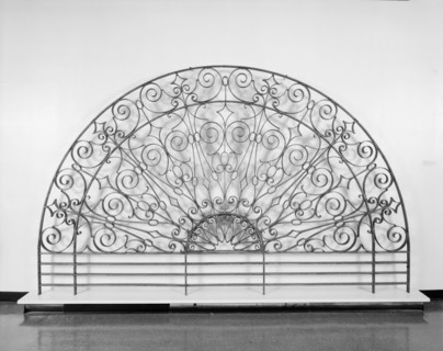 Lunette from the Commerce Building, Chicago, Illinois, 1885/86. Creator: Burnham and Root.