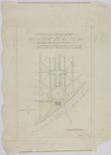 Potomac Round Point, Washington D.C., Sketches, 1909. Creator: Daniel Burnham.