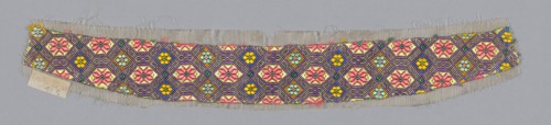 Fragment (Dress Fabric), China, Qing dynasty (1644-1911), 1875/1900. Creator: Unknown.