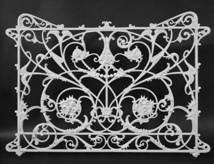 Section of Balcony Railing, Mecca Apartment Building, Chicago, Illinois, 1891/92. Creator: Edbrooke & Burnham.