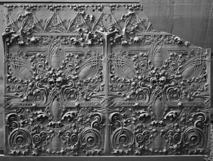 Spandrel Panel from the Gage Building, Chicago, Illinois, 1898-1899. Creator: Louis Sullivan.