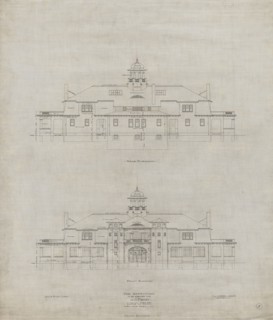 Ravinia Refectory, 1904. Creator: Peter Joseph Weber.