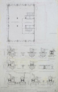 Fisher Building Addition, Chicago, Illinois, Detail, 1890. Creator: Peter Joseph Weber.