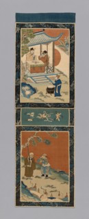 Panel (For a Screen), China, Qing dynasty (1644-1911), 1875/1900. Creator: Unknown.