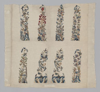 Panel (Furnishing Fabric), China, Qing dynasty (1644-1911), 1850/1900. Creator: Unknown.