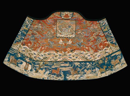 Buddhist Monk's Cape (Incomplete), China, Qing dynasty (1644-1911), 1650/1700. Creator: Unknown.