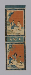 Panel (For a Screen), China, Qing dynasty (1644-1911), 1875/1900. Creator: Unknown.