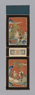 Panel (For a Screen), China, Qing dynasty (1644-1911), 1875/1900. Creator: Unknown.