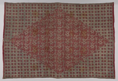 Ceremonial Cloth, India, 17th century. Creator: Unknown.