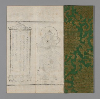 Sutra Cover, China, Ming dynasty (1368-1644), 1597. Creator: Unknown.