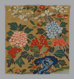 Fragment (From a Chair Panel (K’assu), China, Qing dynasty (1644-1911), 1654/1772. Creator: Unknown.