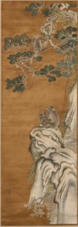 Scroll, China, Qing dynasty (1644-1911), c. 1860. Creator: Unknown.