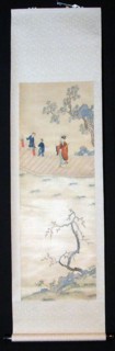 Scroll, China, Qing dynasty (1644-1911), c. 1720. Creator: Unknown.
