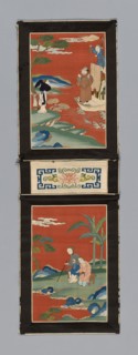 Panel (For a Screen), China, Qing dynasty (1644-1911), 1875/1900. Creator: Unknown.