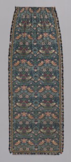 Strawberry Thief (Furnishing Fabric), England, 1883 (produced 1890s). Creator: William Morris.