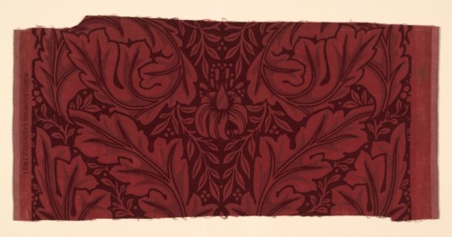 Acanthus (Formerly a Furnishing Textile) from the John J. Glessner House, Chicago, 1876. Creator: William Morris.