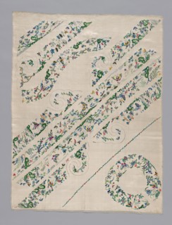 Uncut Yardage (For Woman's Semiformal Domestic Ao (Short Coat), China, Qing dynasty (1644-1911), 187 Creator: Unknown.