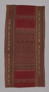 Ceremonial Cloth (Pua sungkit), Indonesia, 19th century. Creator: Unknown.