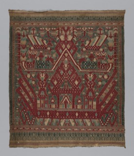 Tampan (Ceremonial Cloth), Indonesia, 19th century. Creator: Unknown.