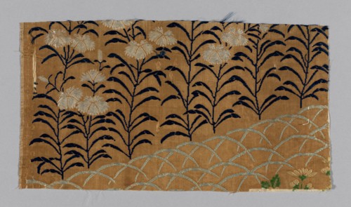Fragment (From a Noh Costume), Japan, 18th century, late Edo period (1789-1868)/ Meiji period... Creator: Unknown.