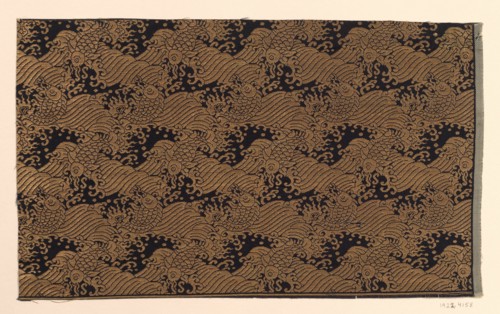 Fragment, Japan, Edo period (1615-1868), 1775/1825. Creator: Unknown.
