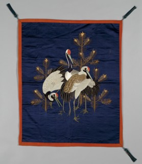 Fukusa (Gift Cover), Japan, Meiji period (1868-1912), late 19th century. Creator: Unknown.