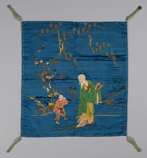 Fukusa (Gift Cover), Japan, Meiji period (1868-1912), late 19th century. Creator: Unknown.